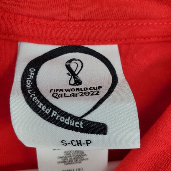 NWT Fifa World Cup Qatar 2022 Long Sleeve Pullover Sweatshirt  Size Small - Picture 10 of 13